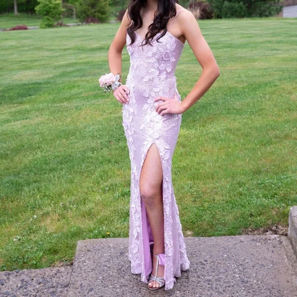 Jovani Ice Pink Prom Dress